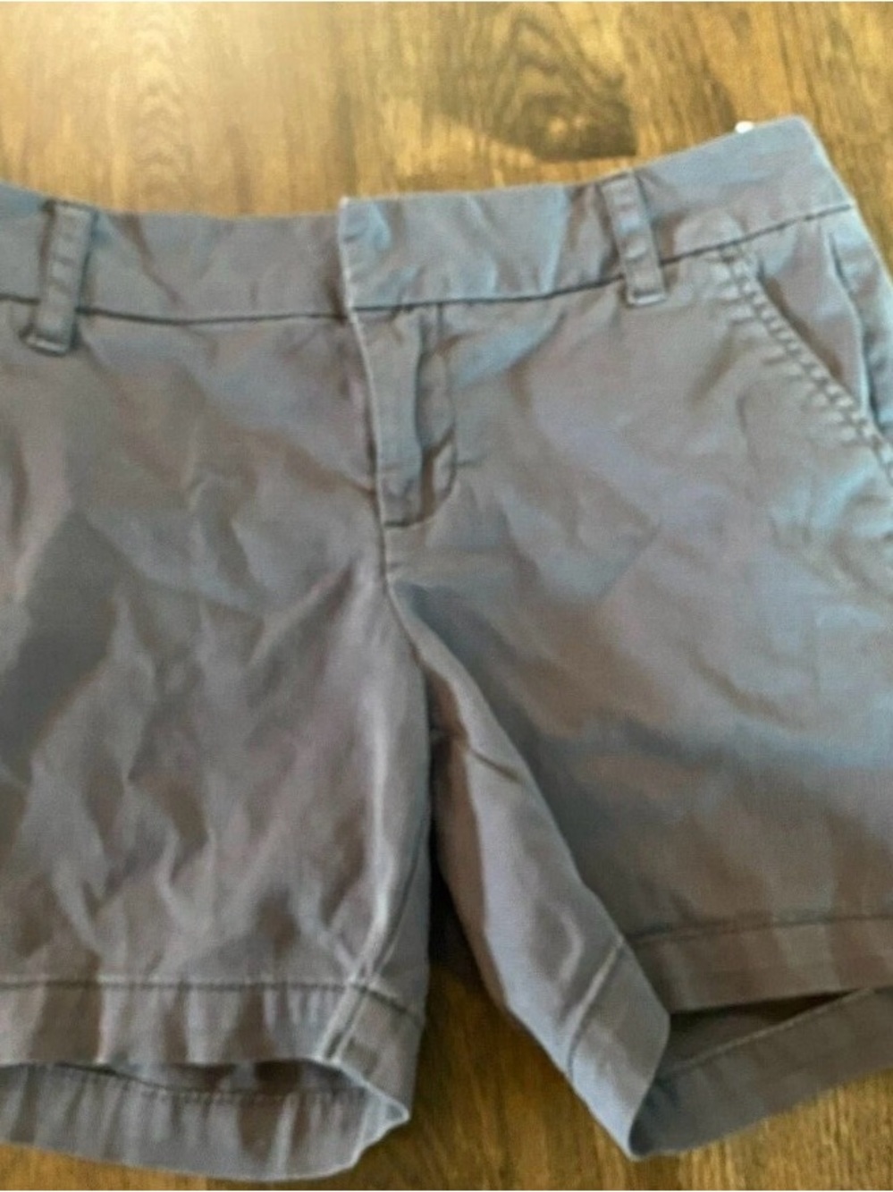 Caslon Women's Size 2 Slate Gray Casual Shorts-004